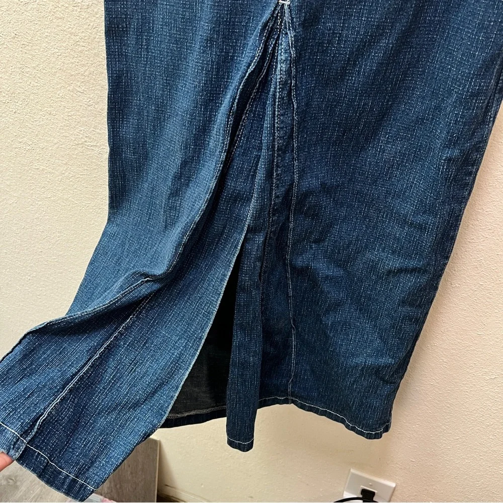 Denim Sleeveless Maxi Dress Y2K - Picture 5 of 7